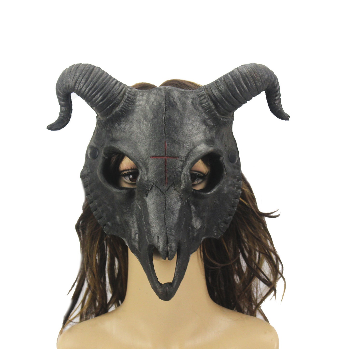 Goat Mask Halloween Party Pu Animals Mask by http://Loyshop.shop