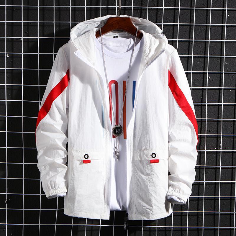 New Men's Skin Clothing Jacket Sports Hooded Jacket Men's by http://Lolyshop.shop