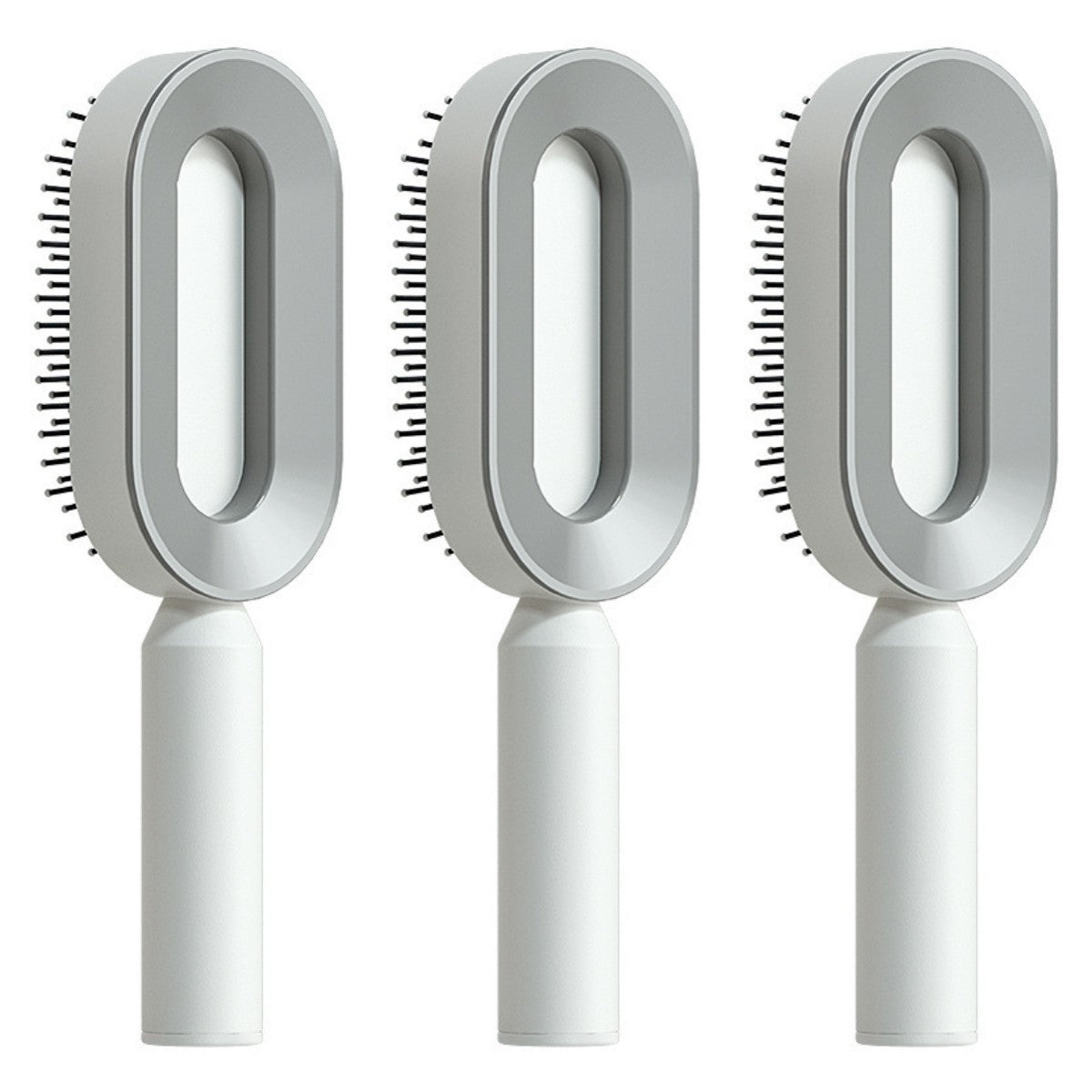 Self Cleaning Hair Brush For Women One-key Cleaning Hair Loss Airbag Massage Scalp Comb Anti-Static Hairbrush by http://Lolyshop.shop