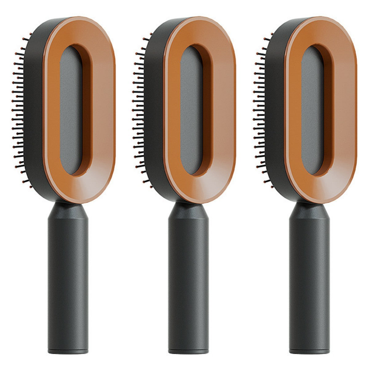 Self Cleaning Hair Brush For Women One-key Cleaning Hair Loss Airbag Massage Scalp Comb Anti-Static Hairbrush by http://Lolyshop.shop