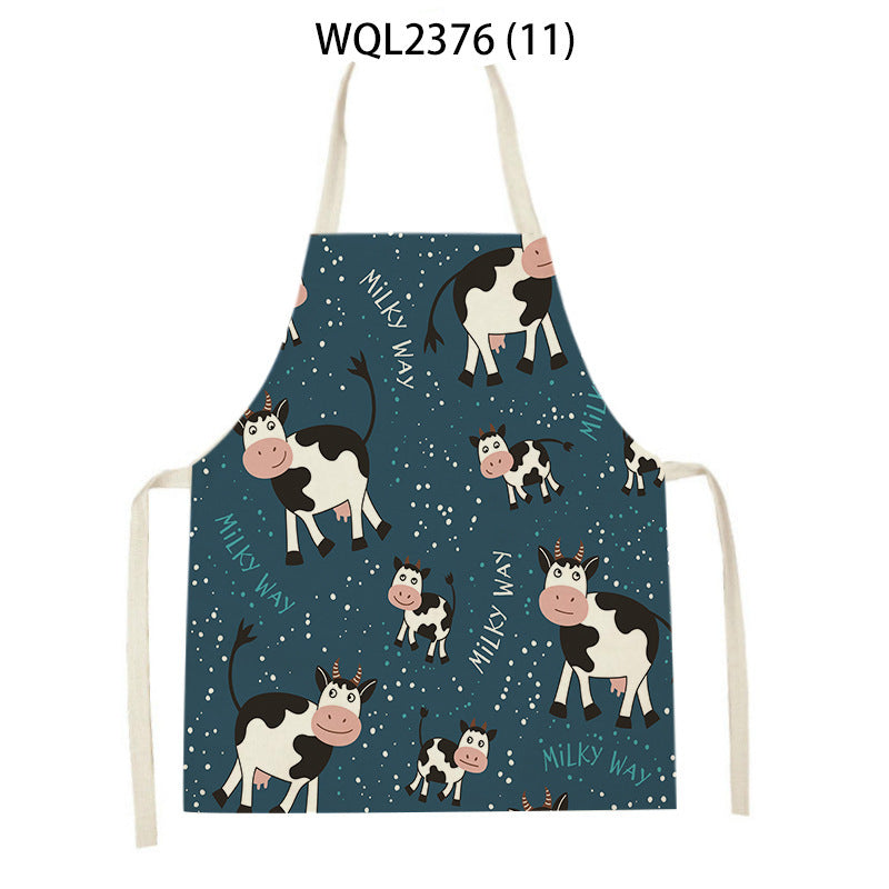 Cartoon Apron Kitchen Printing Sleeveless Blouse by http://Lolyshop.shop