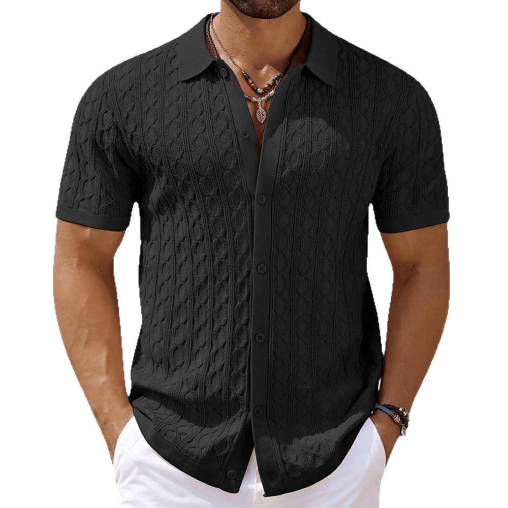 Summer Short-sleeved Men's Clothing European And American by http://Lolyshop.shop