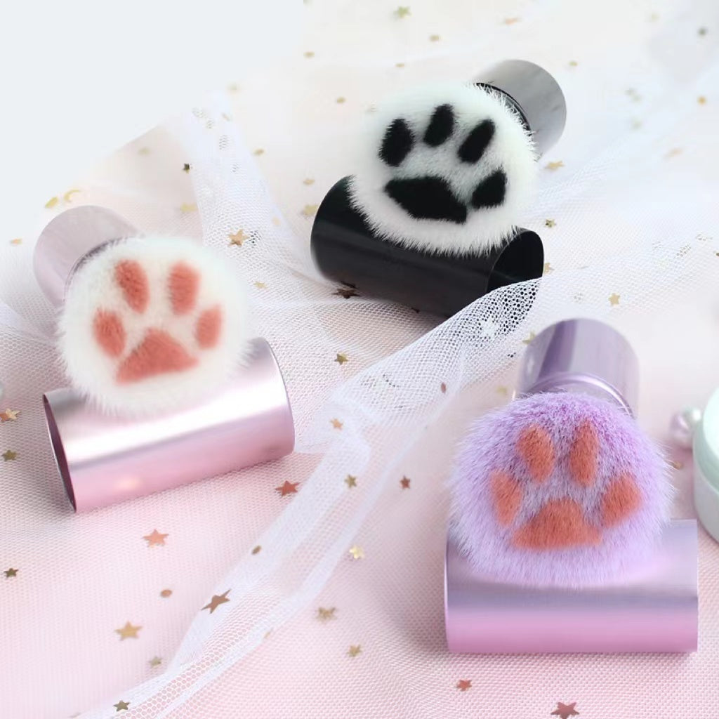 Portable Cute Cat Claw Multifunctional Makeup Brush by http://Lolyshop.shop
