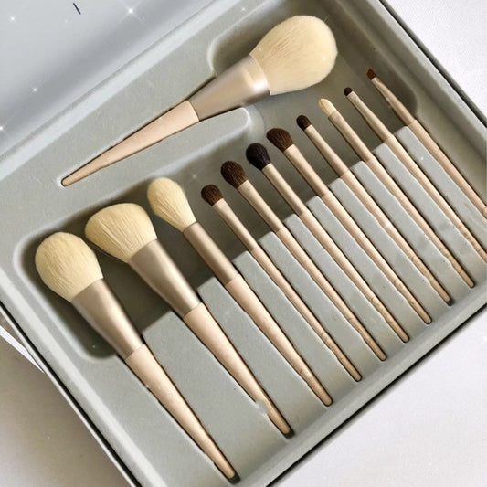 Set Of 12 Makeup Brushes by http://Lolyshop.shop