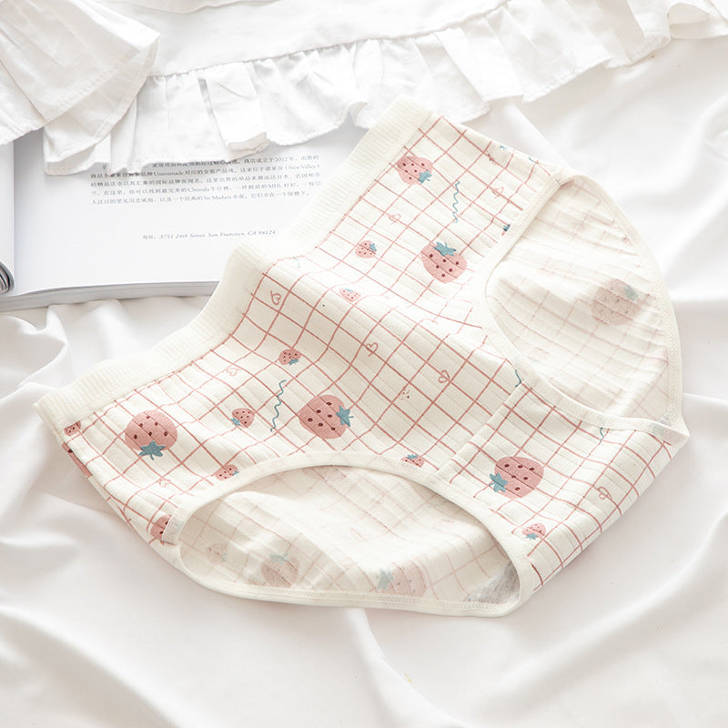 Women's Underwear Cotton Mid Waist by http://Lolyshop.shop