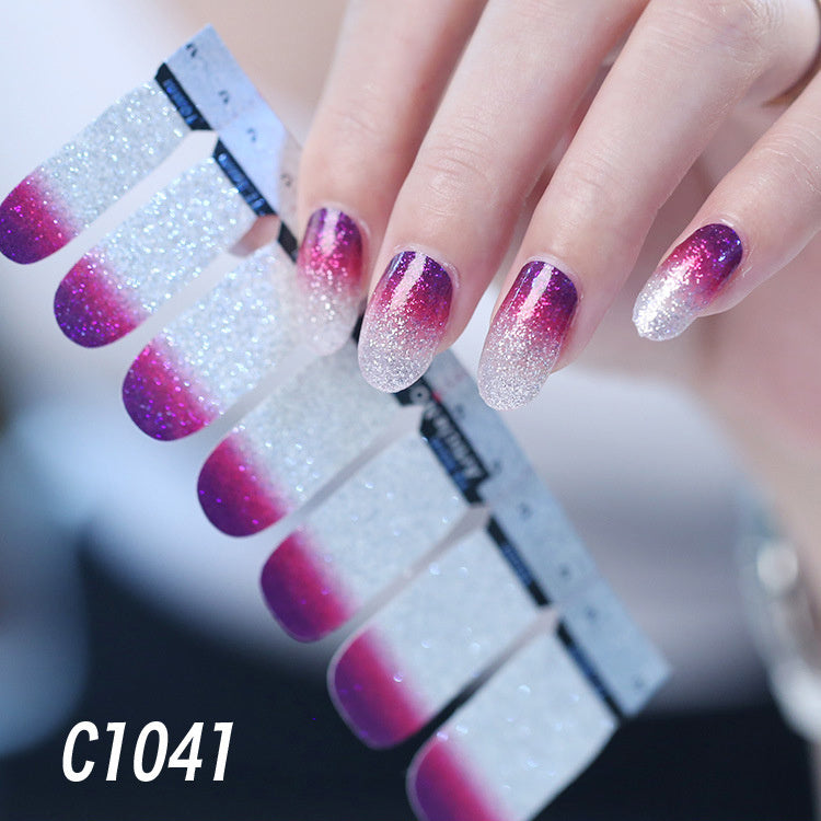 Nail polish nail sticker by http://Lolyshop.shop