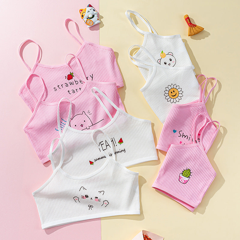 Junior High School Girl's Bra Tube Top by http://Lolyshop.shop