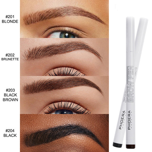 Creative Makeup Three Comb Eyebrow Pencil by http://Lolyshop.shop