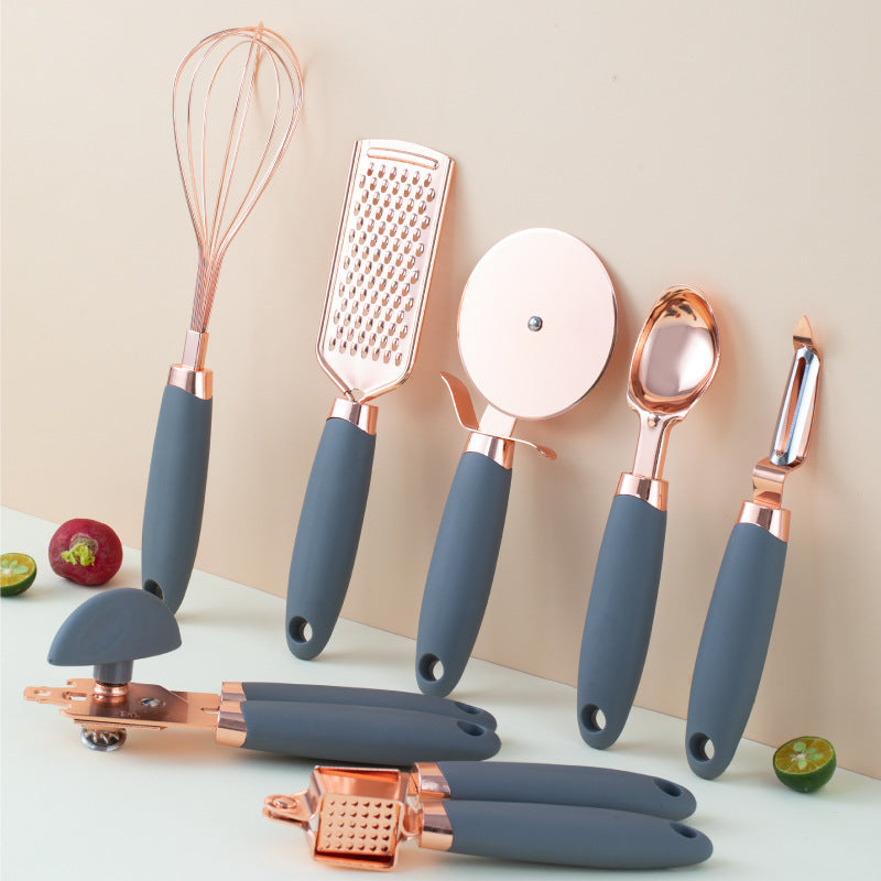Kitchen Household Peeler Gadget Copper Plating Set by http://Lolyshop.shop