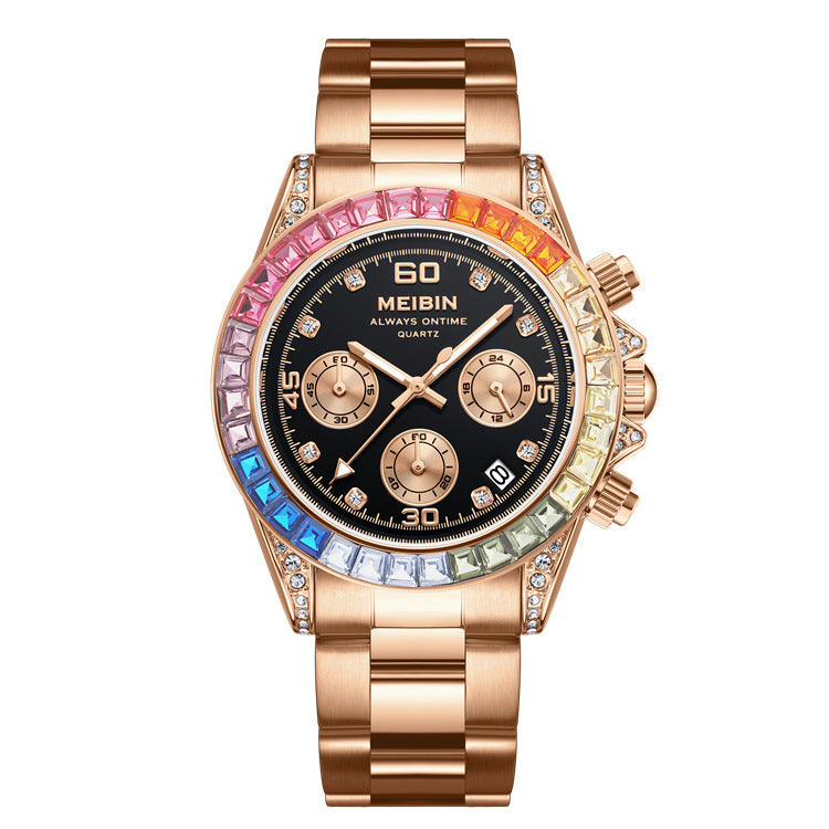 Ins Style Rainbow Circle Fashion Watch Sports Style Ladies Watch by http://Lolyshop.shop