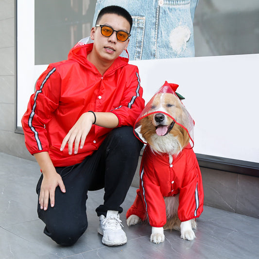 Four Legged Raincoat Pet Waterproof Clothing by http://Lolyshop.shop