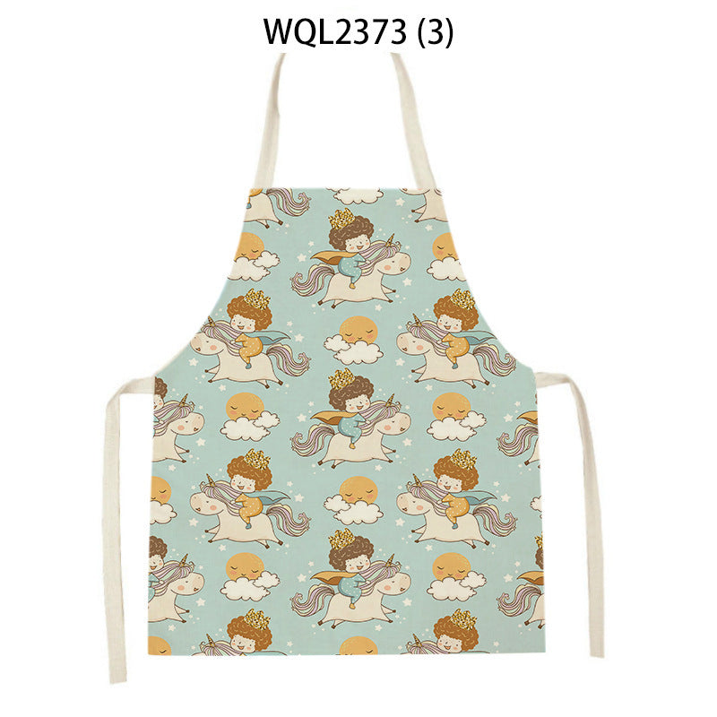 Cartoon Apron Kitchen Printing Sleeveless Blouse by http://Lolyshop.shop