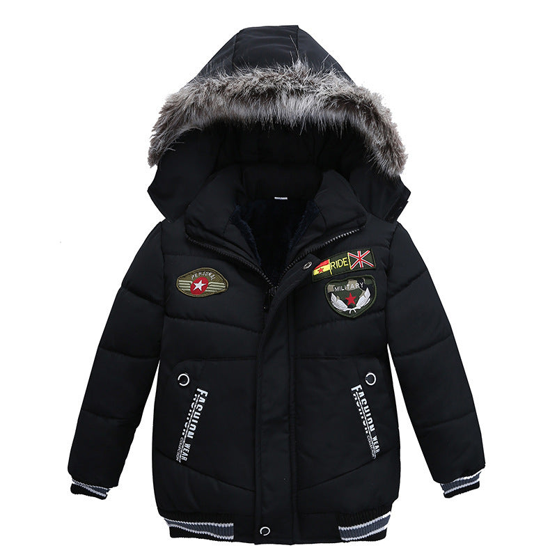 Small And Medium-Sized Boys Cotton-Padded Jackets by http://Lolyshop.shop
