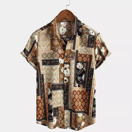 Creative Elements 3D Digital Printing Stylish Loose Shirt by http://Lolyshop.shop