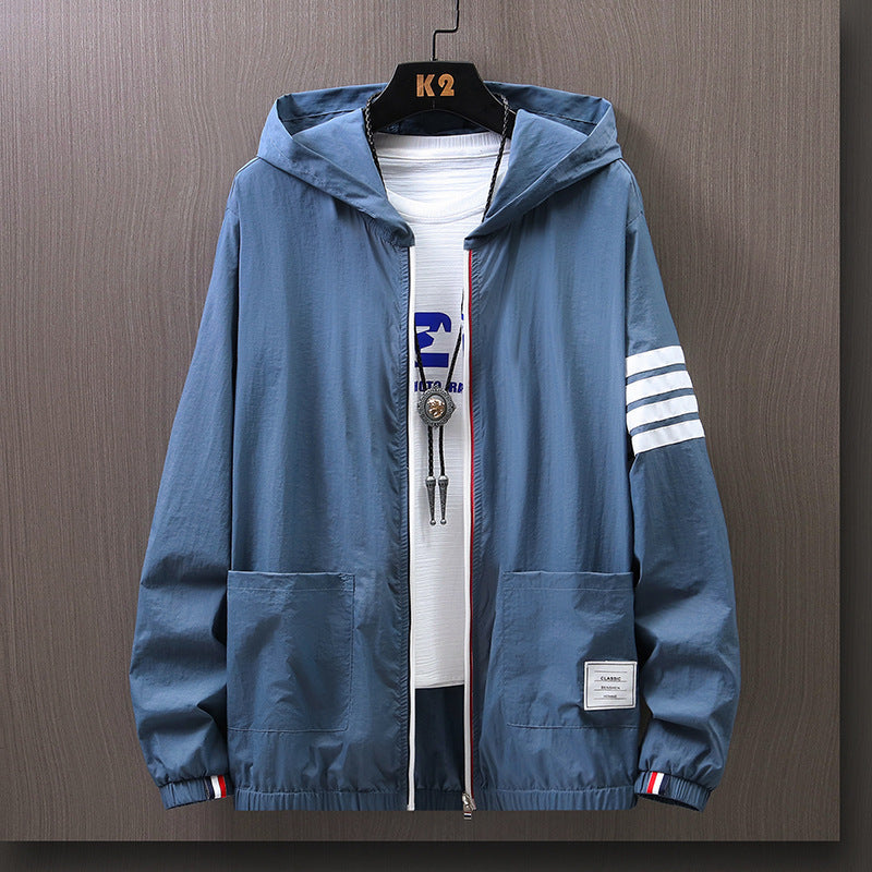 Men's Summer New Style Thin Breathable Outdoor Leisure Ice Silk Sunscreen Clothing by http://Lolyshop.shop