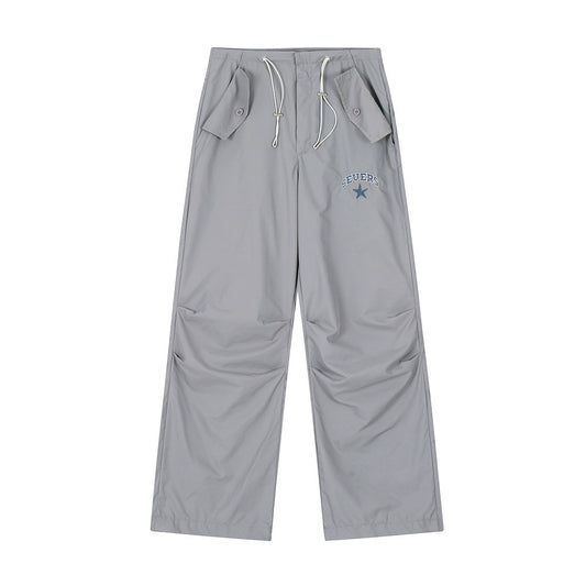 Fashion Sports And Leisure Straight-leg Trousers Male