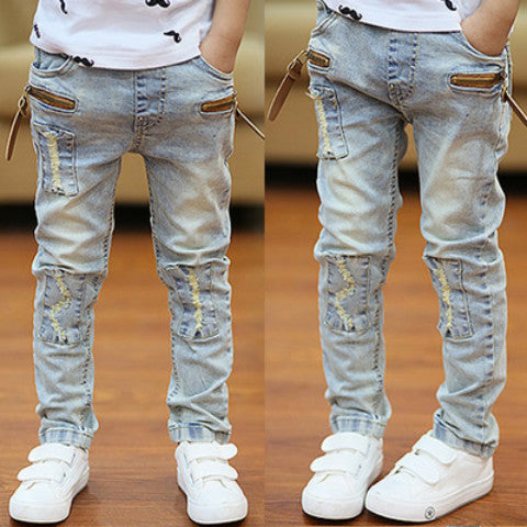 Boys' Denim Trousers Trousers Children's Clothing by http://Lolyshop.shop