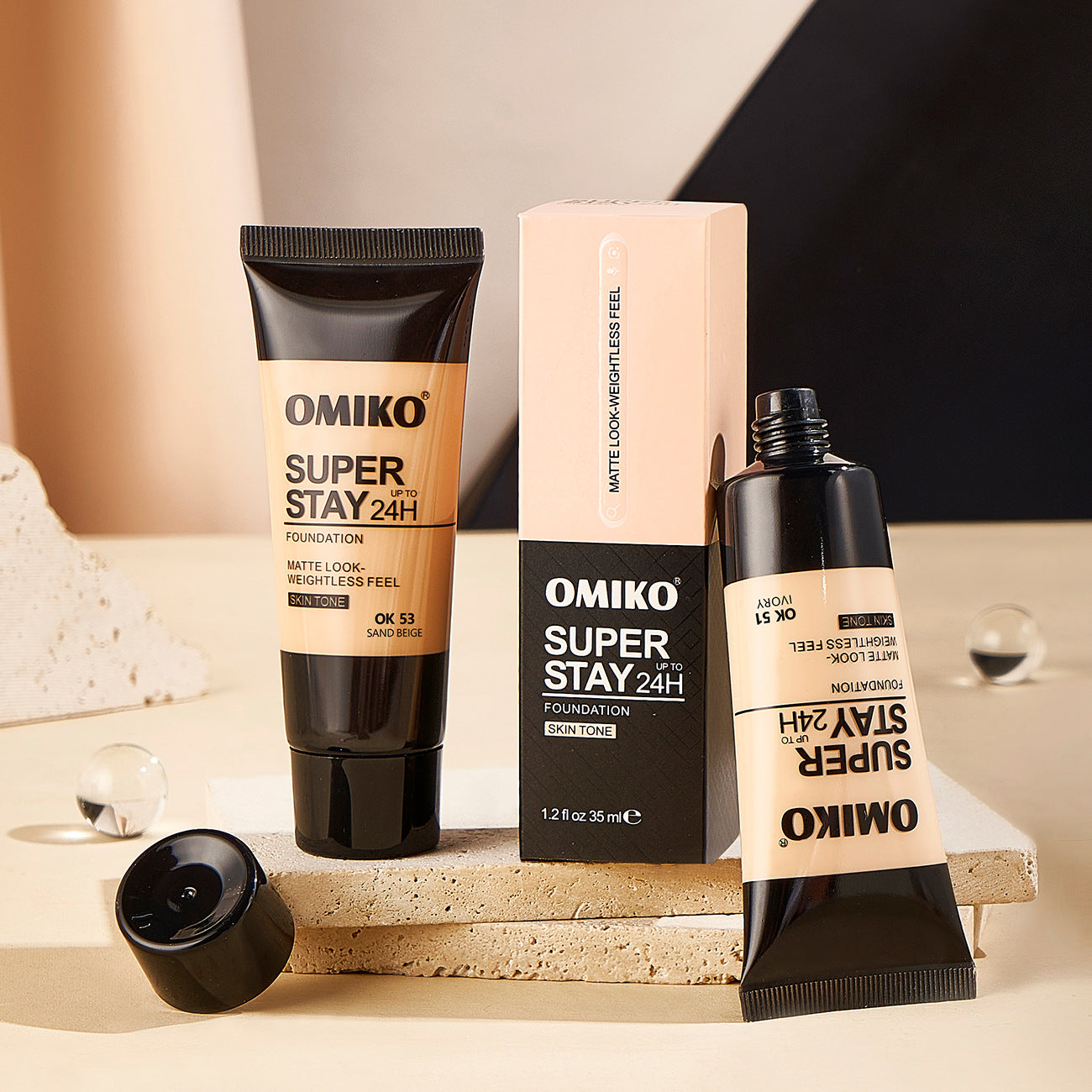 Smear-proof Makeup Liquid Foundation Concealer Nourishing Lady by http://Lolyshop.shop