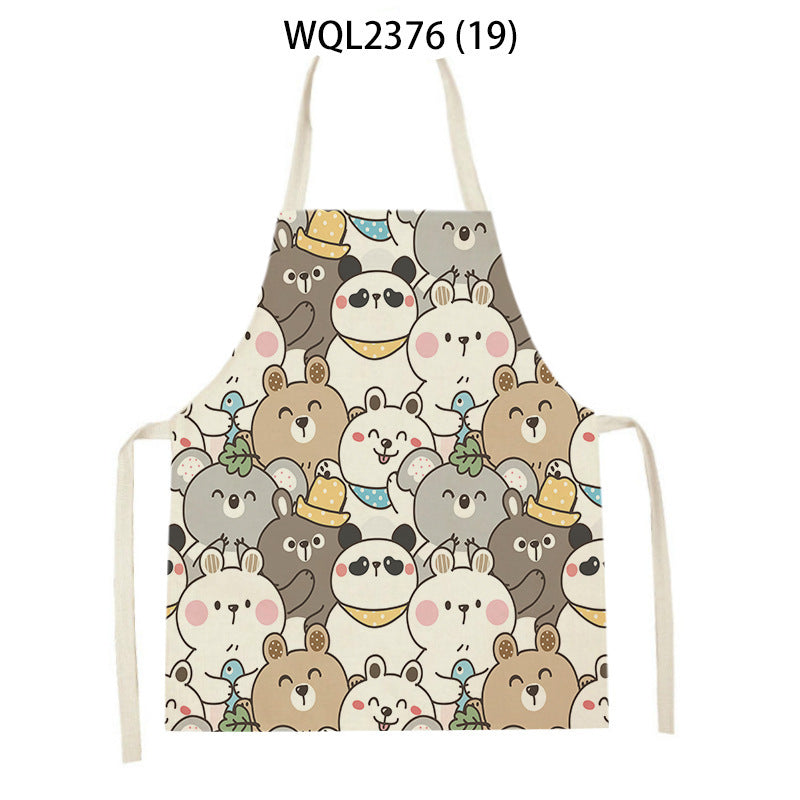Cartoon Apron Kitchen Printing Sleeveless Blouse by http://Lolyshop.shop