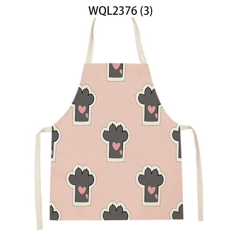Cartoon Apron Kitchen Printing Sleeveless Blouse by http://Lolyshop.shop
