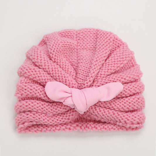 Knitted Hats Children's Rabbit Ears Wool