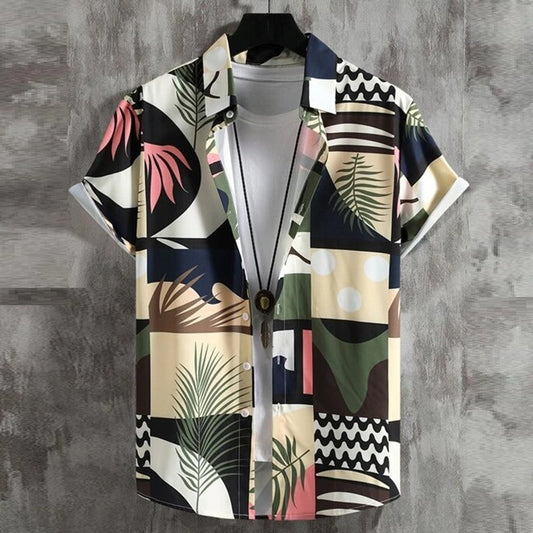Vintage Shirt Hawaiian Loose Breathable Men's Clothing by http://Lolyshop.shop