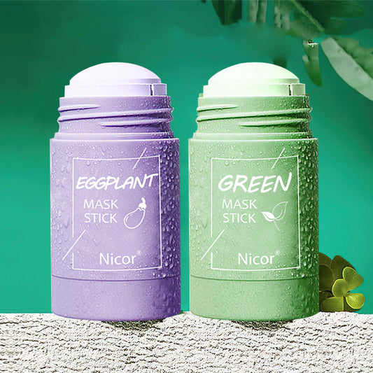 Cleansing Green Tea Mask Clay Stick Oil Control Anti-Acne Whitening Seaweed Mask Skin Care by http://Lolyshop.shop