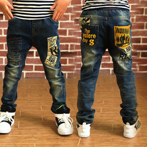 Boys' Denim Trousers Trousers Children's Clothing by http://Lolyshop.shop