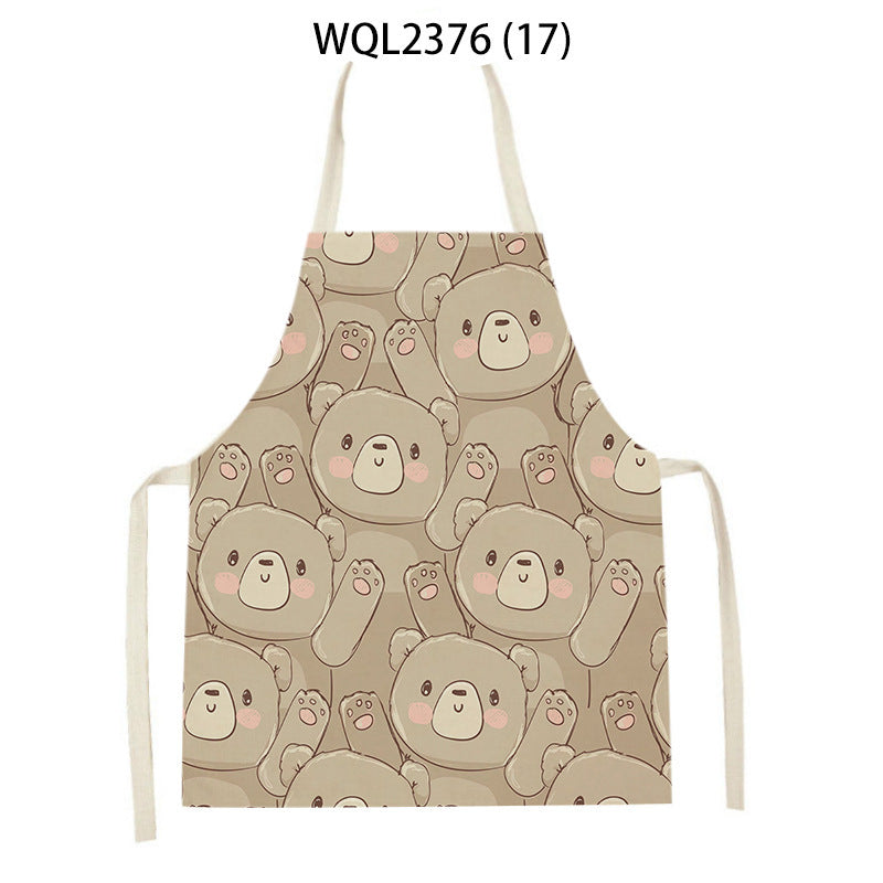 Cartoon Apron Kitchen Printing Sleeveless Blouse by http://Lolyshop.shop