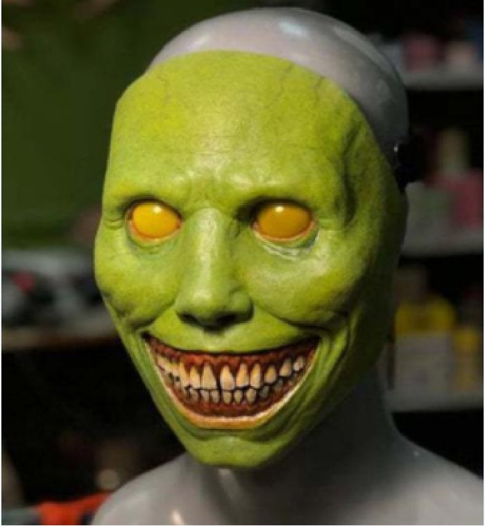 Halloween Scary White Eyed Demon Mask by http://Loyshop.shop