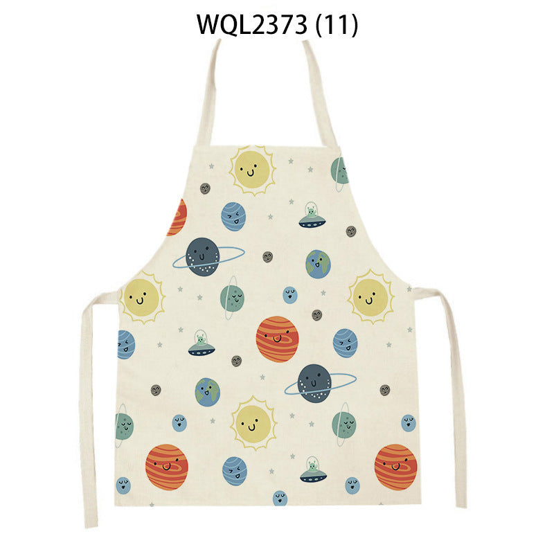 Cartoon Apron Kitchen Printing Sleeveless Blouse by http://Lolyshop.shop