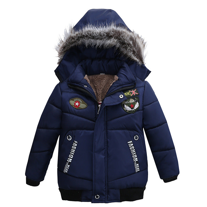 Small And Medium-Sized Boys Cotton-Padded Jackets by http://Lolyshop.shop