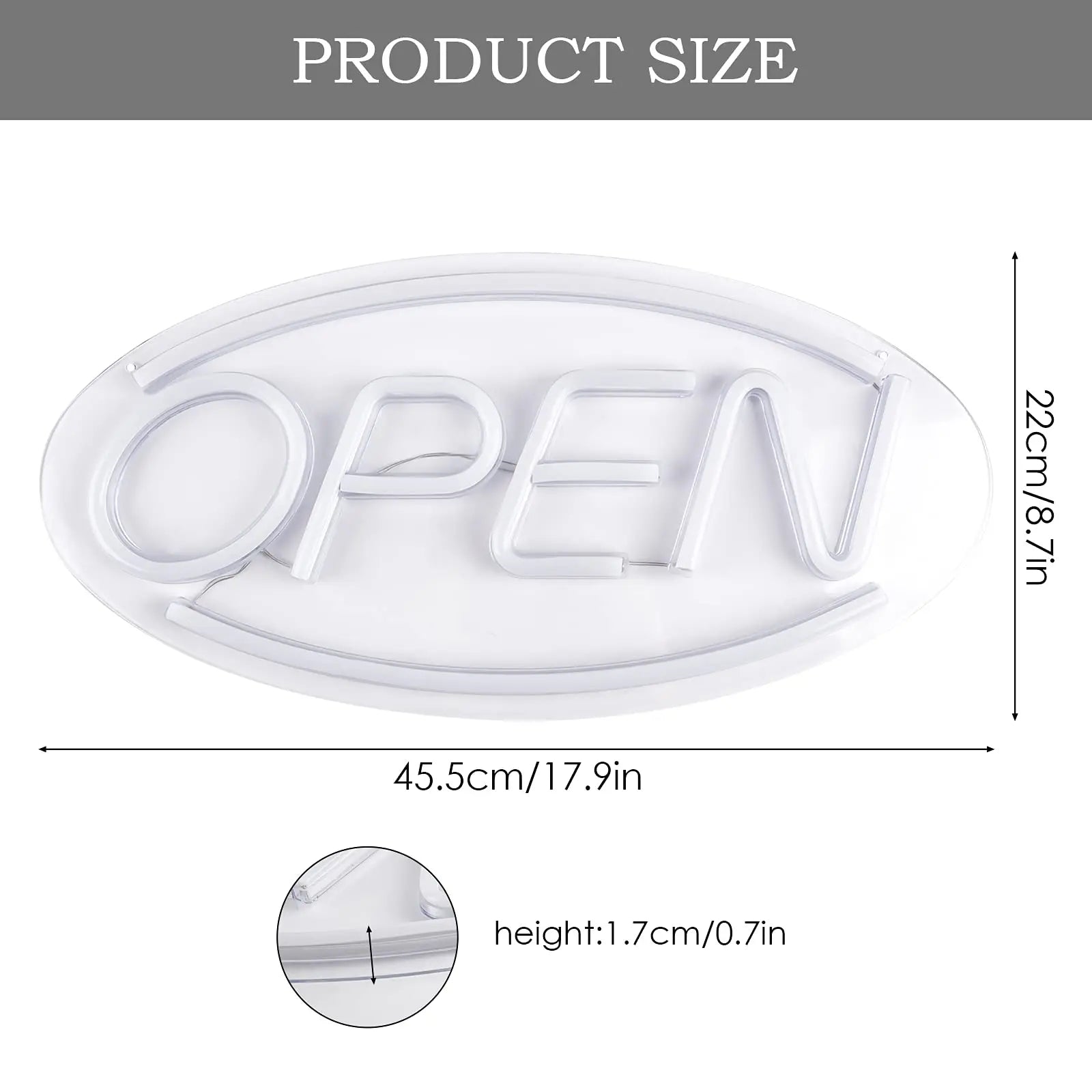 Open Neon Sign Business Sign LED Night Light Hanging Window Shop Cafe Bar Restaurant Decoration Personalized Night Lamp by http:// Lolyshop.shop