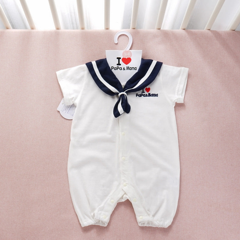 Navy Style Baby Clothes Newborn Clothes Baby Onesies by http://Lolyshop.shop