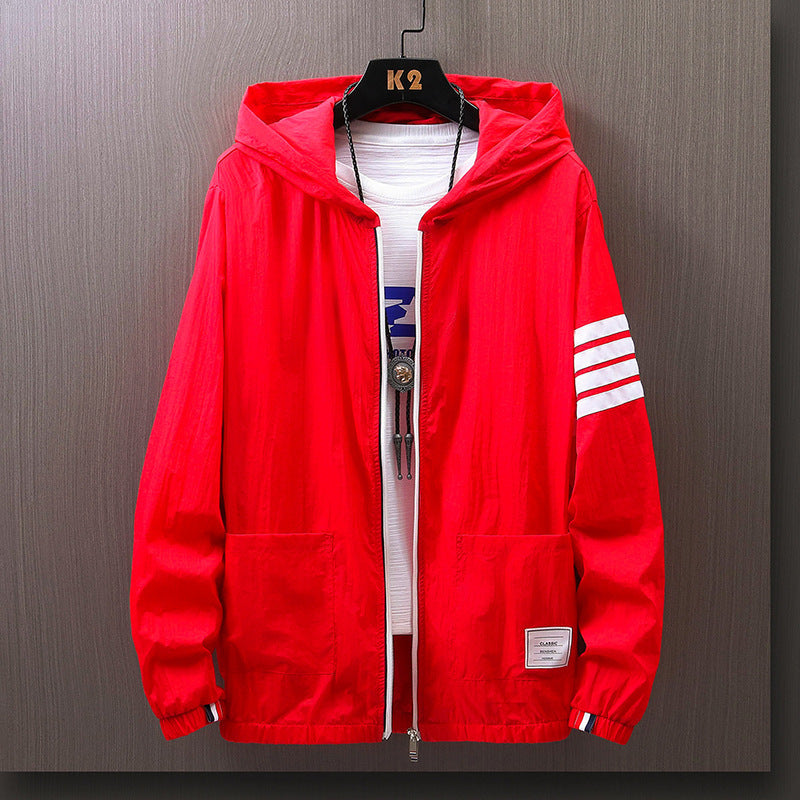 Men's Summer New Style Thin Breathable Outdoor Leisure Ice Silk Sunscreen Clothing by http://Lolyshop.shop