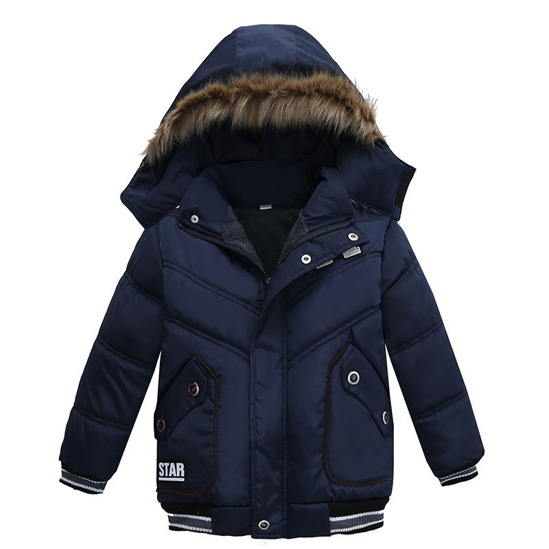Small And Medium-Sized Boys Cotton-Padded Jackets by http://Lolyshop.shop