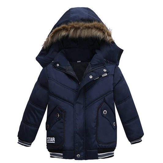 Small And Medium-Sized Boys Cotton-Padded Jackets by http://Lolyshop.shop