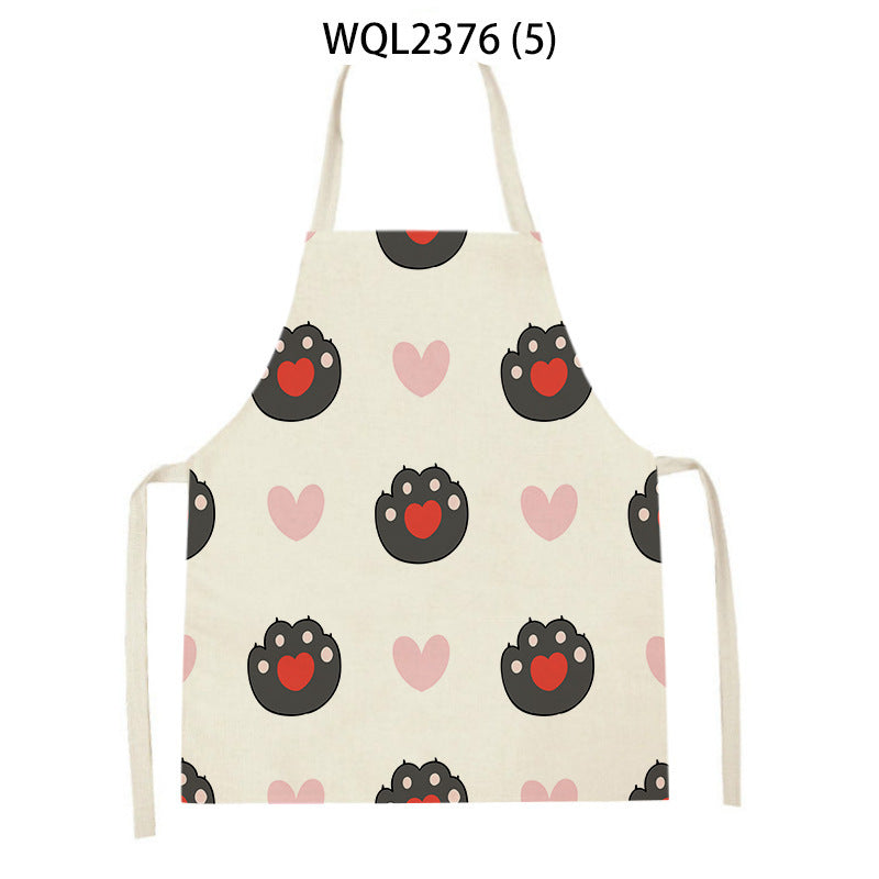 Cartoon Apron Kitchen Printing Sleeveless Blouse by http://Lolyshop.shop