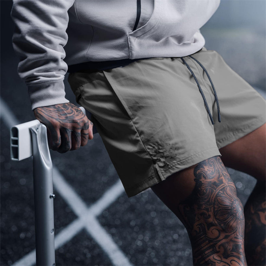 Men Running Training Clothes Five Part Pants Cjdropshipping