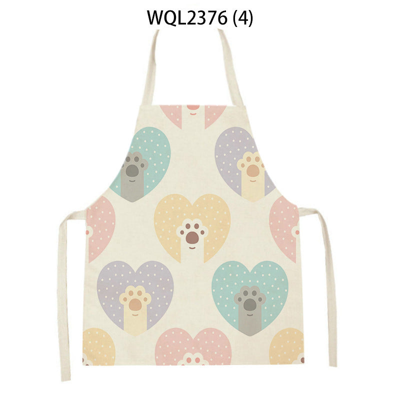 Cartoon Apron Kitchen Printing Sleeveless Blouse by http://Lolyshop.shop
