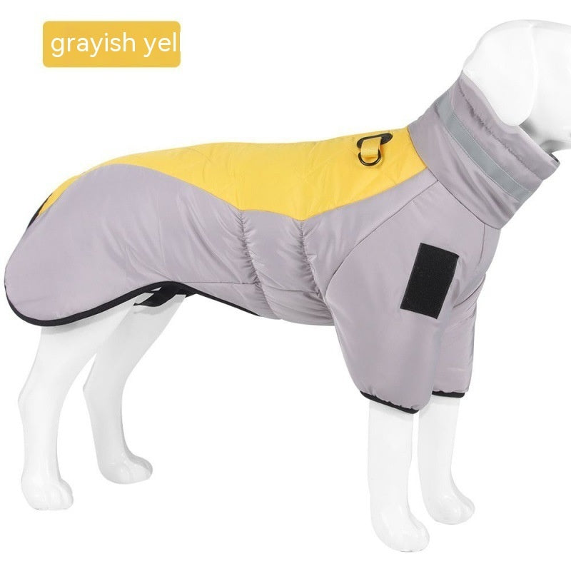 New Winter Dog Coat Waterproof Pet Clothes For Medum Large Dogs Warm Thicken Dog Vest Custome Labrador Jacket - Http:// Lolyshop.shop