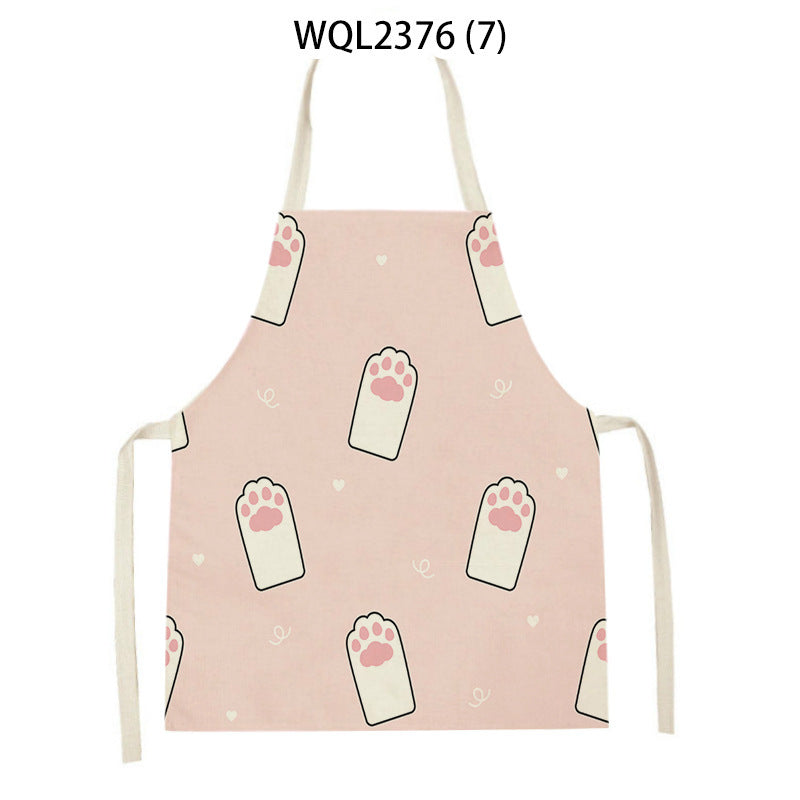 Cartoon Apron Kitchen Printing Sleeveless Blouse by http://Lolyshop.shop