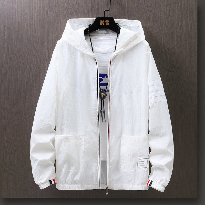Men's Summer New Style Thin Breathable Outdoor Leisure Ice Silk Sunscreen Clothing by http://Lolyshop.shop