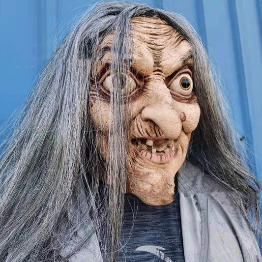 Halloween Witch Mask Up Fancy Dress