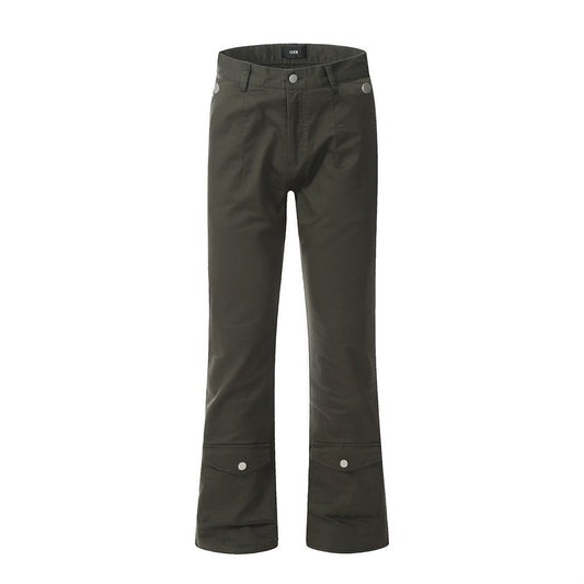 Fashion Slightly Flared Casual Pants Men