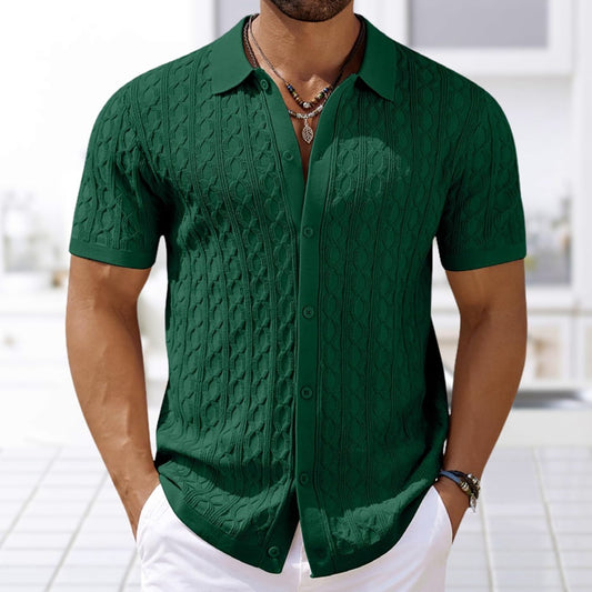 Summer Short-sleeved Men's Clothing European And American by http://Lolyshop.shop