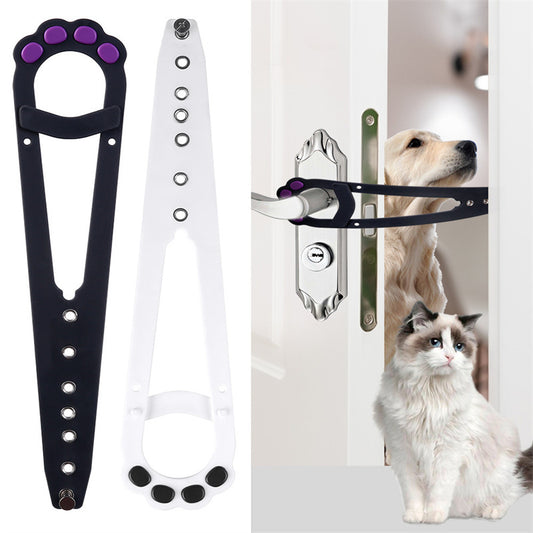 Pet Cat Door Holder Latch Prevents Dogs From Entering Cat Supplies Adjustable Elastic Gate Lock Keep Dog Out Pet Cat Accessories by http://Loyshop.shop