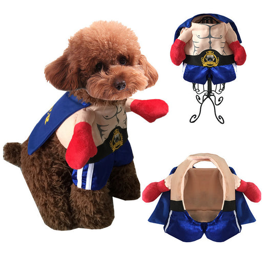 Boxer Halloween Dog Clothes Boxer Upright Outfit by http://Lolyshop.shop
