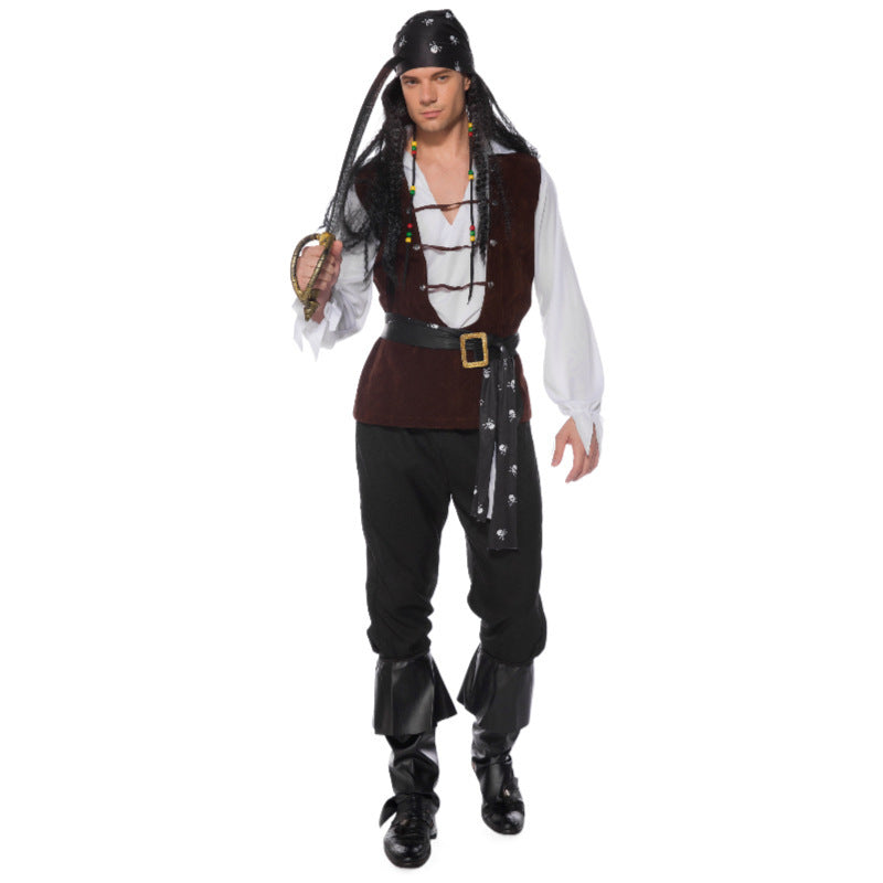 Men's Cosplay Clothes Halloween Pirates Of The Caribbean Clothing by http://Lolyshop.shop