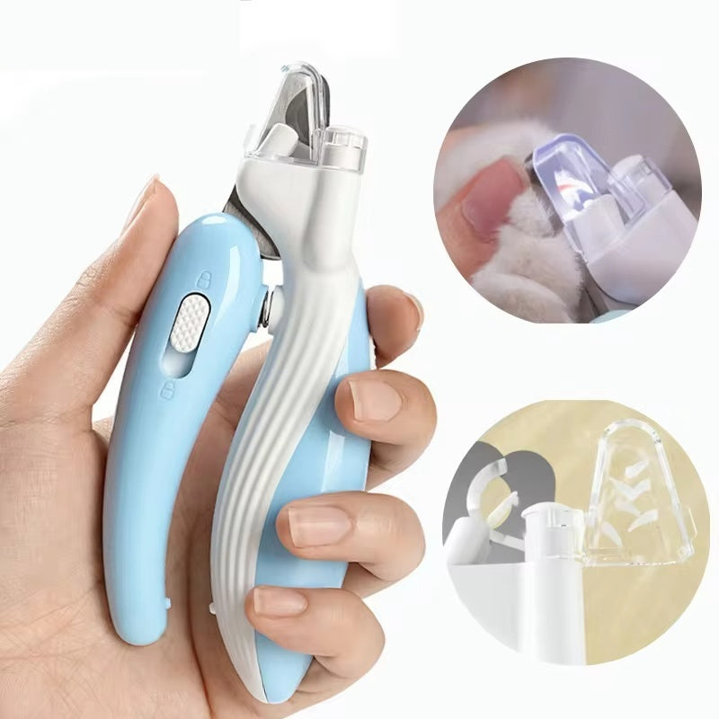 Pet Nail Clippers Dog Nail Clippers Cat Nail Clippers LED Electric Nail Grinder Pet Supplies LED Light Pet Nail Clippers by http://Loyshop.shop